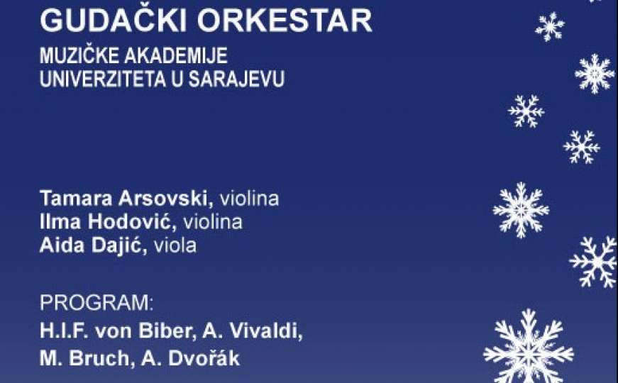 Koncert Gudačkog orkestra Muzičke akademije Univerziteta u Sarajevu