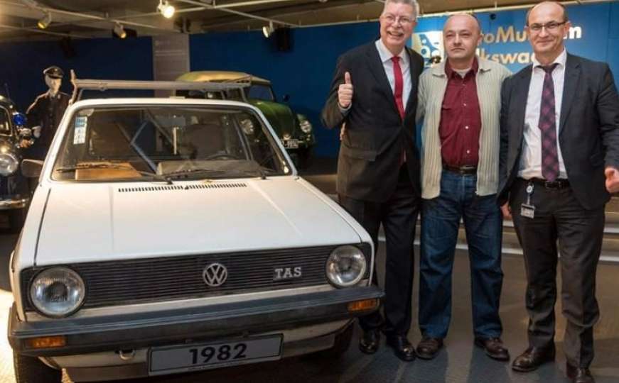 Heroj Sarajeva: TAS-ov Golf 'jedinica' u VW-ovom muzeju u Wolfsburgu
