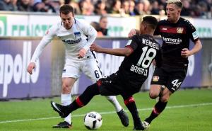 Hertha poražena, Ibišević dobro čuvan u Leverkusenu