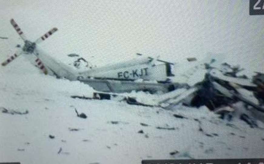 Vozili povrijeđenog skijaša: Šest osoba poginulo u padu helikoptera