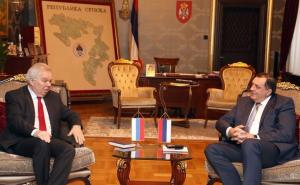 Dodik s Ivancovim: Snažna osuda "nepravednih i tendencioznih" sankcija
