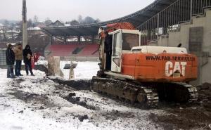 Radost za Tuzlake: Počela izgradnja istočne tribine stadiona Tušanj