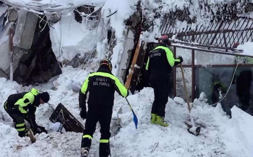 Velika tragedija: Pronađena sva tijela poginulih u italijanskom hotelu