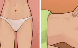 Muči vas stomak - Samo pritisnite ovu tačku!