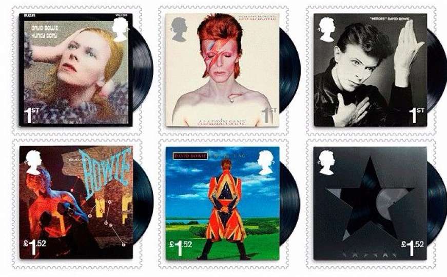 Počast legendarnom muzičaru: David Bowie na poštanskim markicama