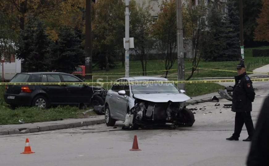 Sudar dva vozila na Koševu: Jedna osoba povrijeđena, u toku uviđaj