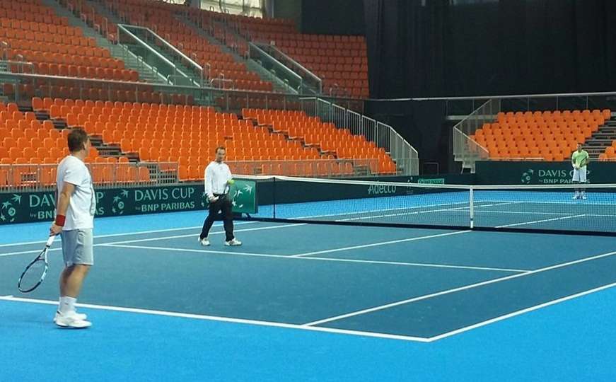 U Zenici vrhunski uvjeti za Davis Cup susret BiH i Poljske
