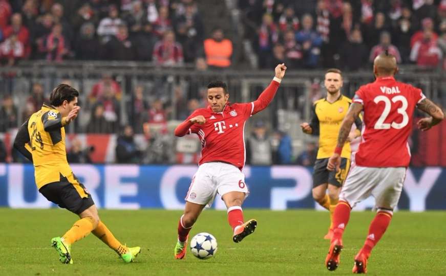 Deset golova u drugoj večeri osmine finala: Potop Arsenala u Minhenu