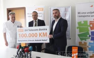 Općoj bolnici Prim. dr. Abdulah Nakaš 100.000 KM od BH Telecoma