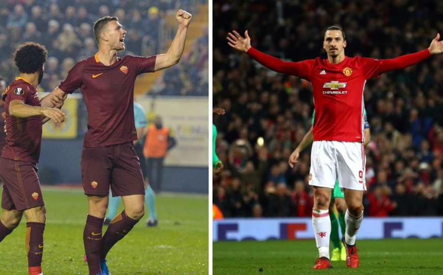 Sjajna večer u Europa ligi: Hat-trickovi Džeke i Ibrahimovića oduševili svijet