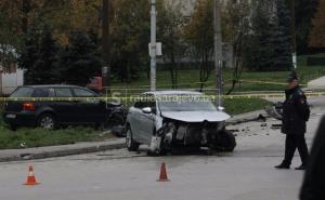 Tri automobila se sudarila kod tržnog centra Merkur