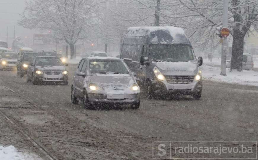 Zbog snijega: Oprez dok putujete ovim cestama