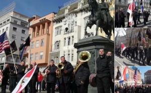 Zagrebom marširaju ultradesničari: Fašistička obilježja i prisega Trumpu