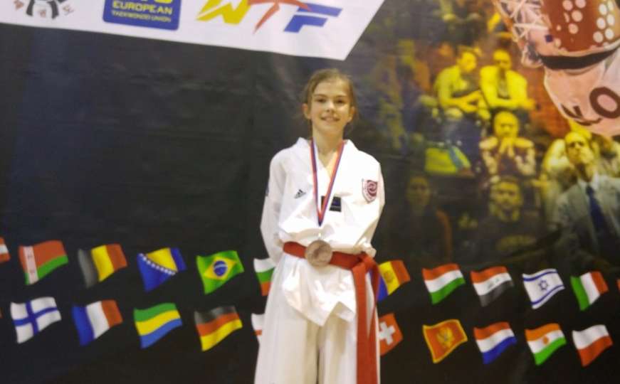 Adi Avdagić bronzana medalja na mariborskom taekwondo turniru