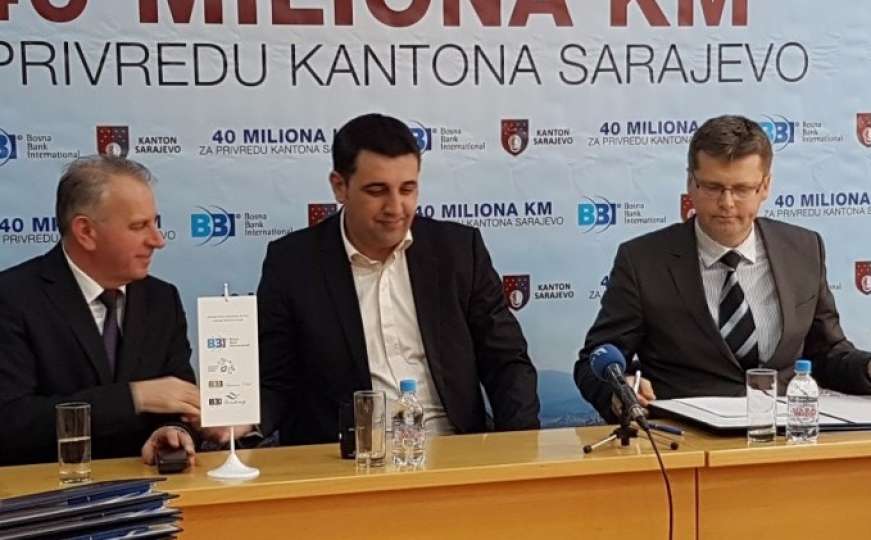 BBI Banka i Kanton Sarajevo: Izdvojena 3,2 miliona KM za privredu
