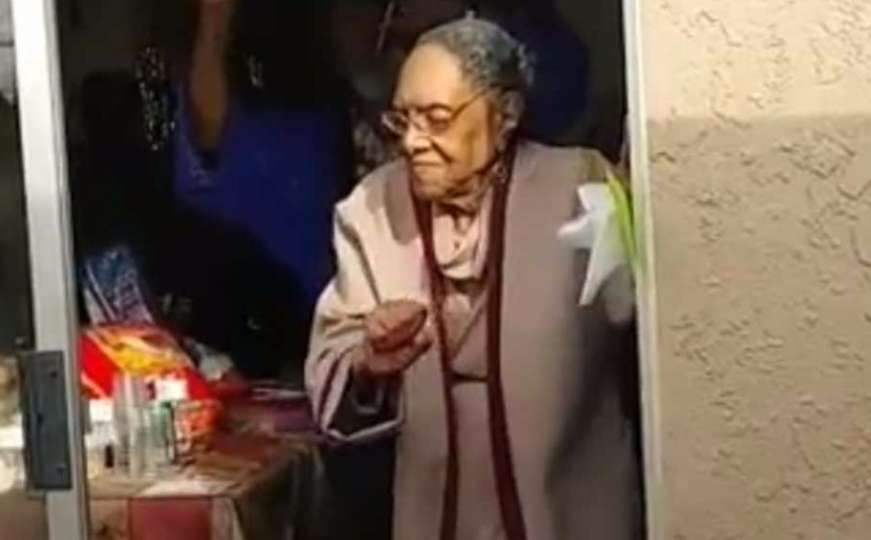 Bakica za 100. rođendan pokazala sjajne plesne pokrete