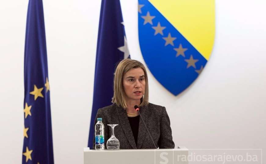 Federica Mogherini u subotu u Sarajevu
