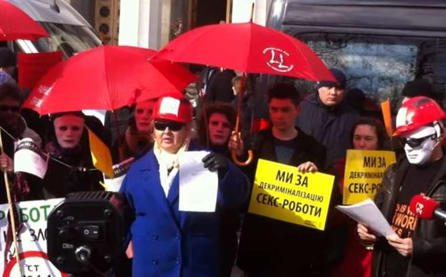 Protest u Kijevu: I prostitucija je posao, moj posao je moj izbor