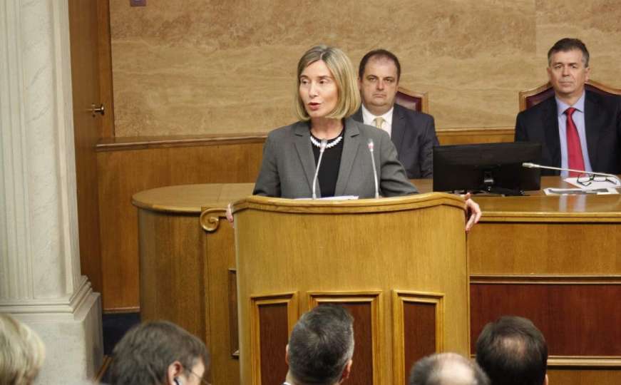 Federica Mogherini danas u Sarajevu s bh. dužnosnicima