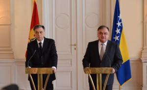 Ivanić i Vujanović: BiH i Crna Gora imaju najbolje odnose u regionu