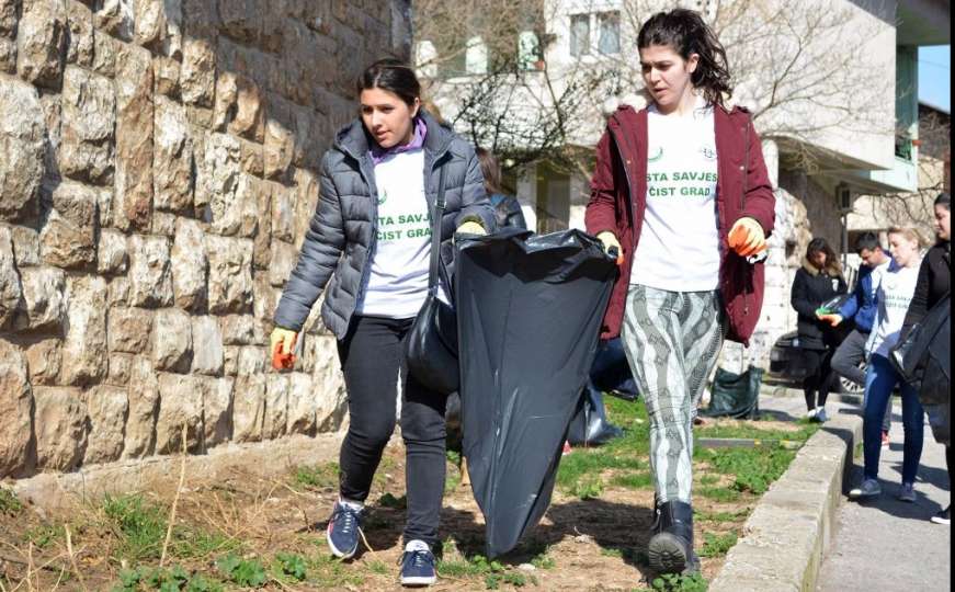 Mostar ne smije biti grad pun smeća: Mladi u akciji čišćenja 