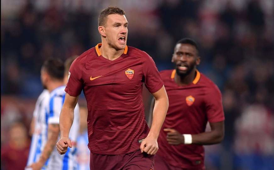 Roma slavila protiv Palerma: Džeko postigao novi gol