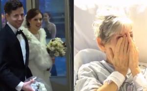 Dirljivo: Mladenci doveli vjenčanje bolesnoj baki  