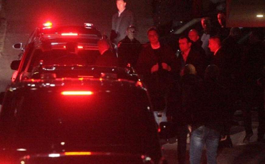 Uz velike mjere sigurnosti: Vučić na večeri u Sarajevu sa ministrima