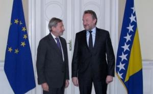 Izetbegović i Hahn: Šta je potrebno za uspješan EU put naše zemlje