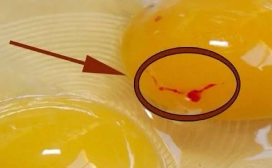 Znate li šta znači crvena mrlja u žumanjku?