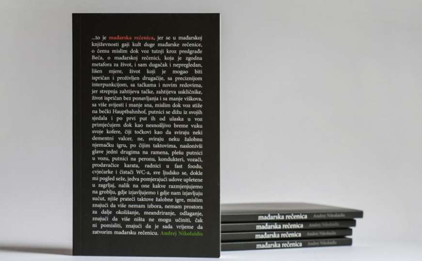 Promocija knjige Andreja Nikolaidisa: Mađarska rečenica