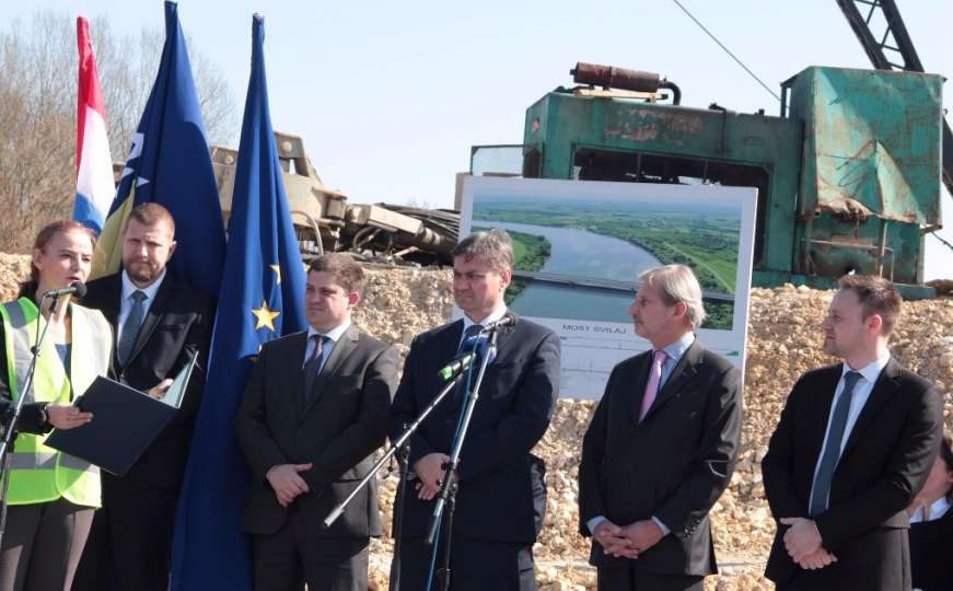 Položen kamen temeljac za izgradnju prekograničnog mosta između BiH i Hrvatske