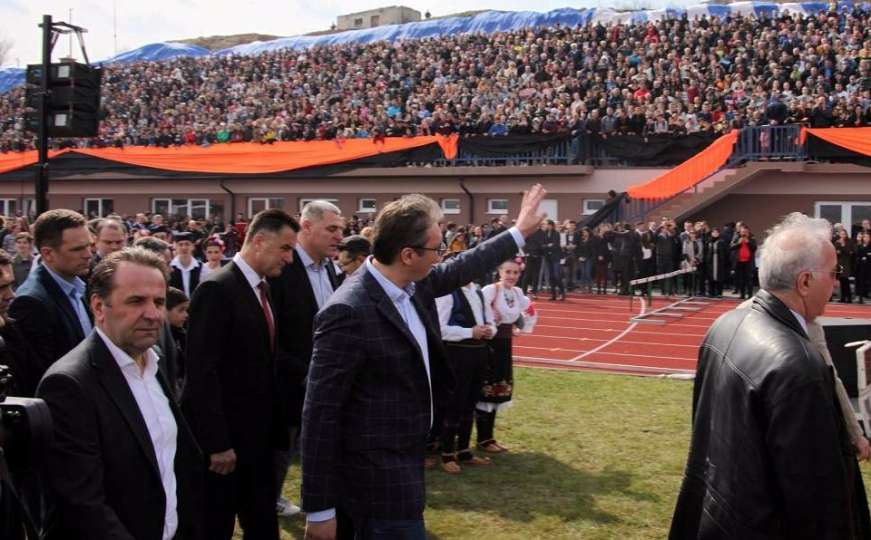 Novi Pazar: Pogledajte novi atletski stadion koji je otvorio Aleksandar Vučić