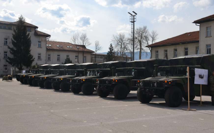 Vojska BiH bogatija za 24 Humveeja: Donacija SAD-a vrijedna 3.5 miliona dolara