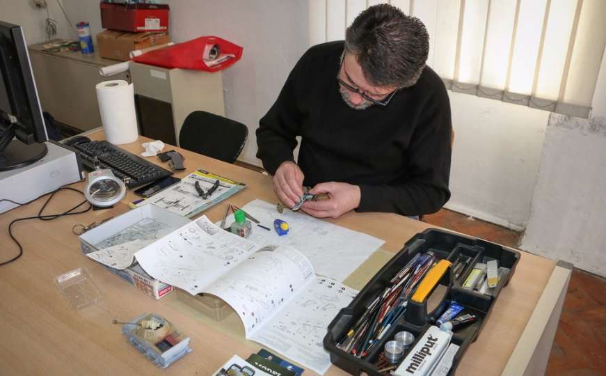 Maketarstvo: Banjalučani izrađuju minijature aviona, brodova, tenkova