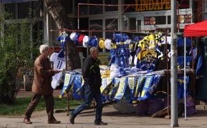Zenica očekuje navijače, ulice u žuto-plavim bojama 