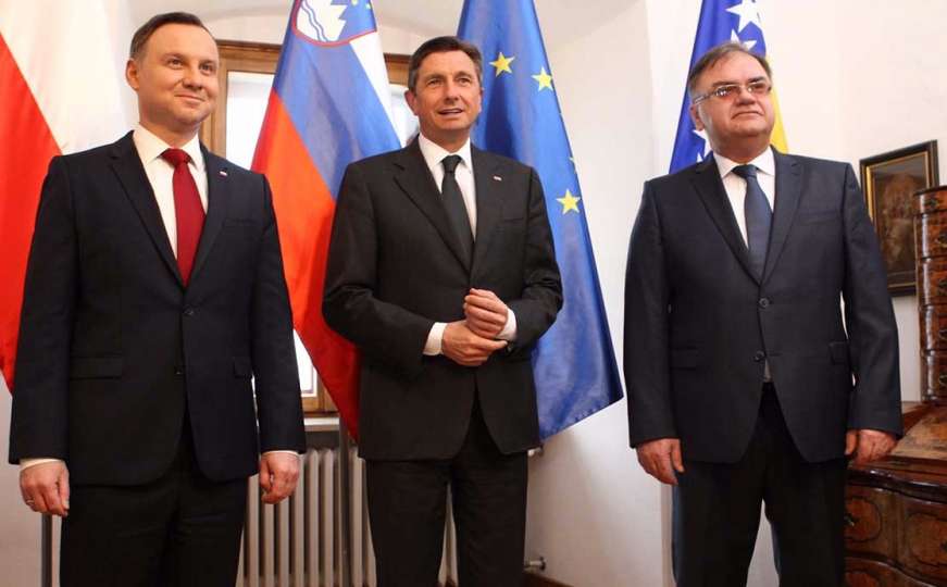 Ivanić se sastao s predsjednicima Slovenije i Poljske