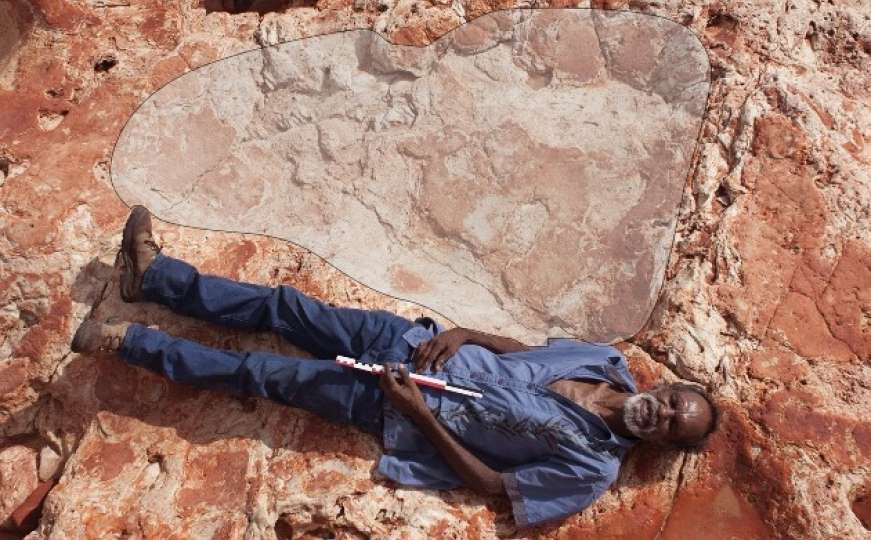 Najveći otisak dinosaurovog stopala pronađen u Australiji 