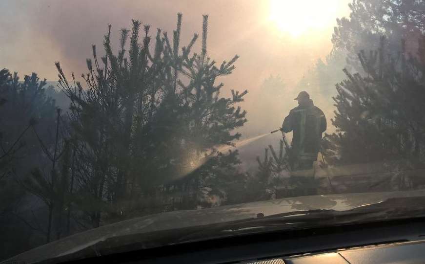 Ponovo gori kod Boračkog jezera, vatrogasci ne mogu gasiti požar