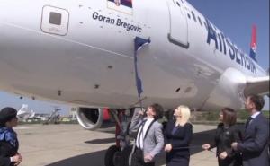 Air Srbija imenovao avion po Goranu Bregoviću