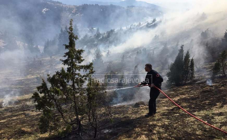 Požar na Bukoviku: Izgorjelo pet hektara zemljišta