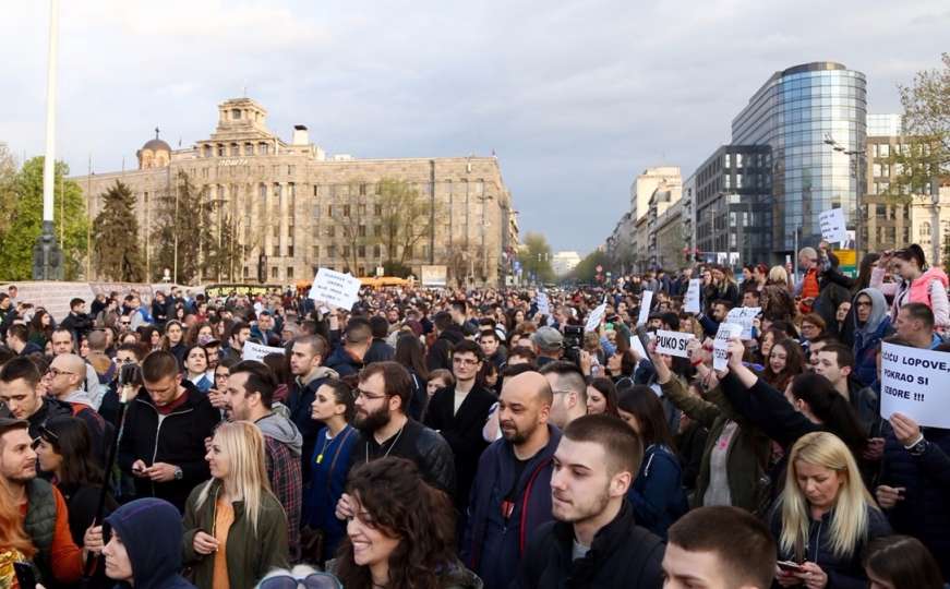 Studenti Srbije ponovo na ulicama: Ne žele diktaturu