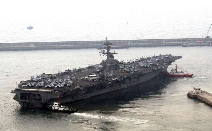 Jurišna grupa brodova SAD-a krenula ka Korejskom poluostrvu