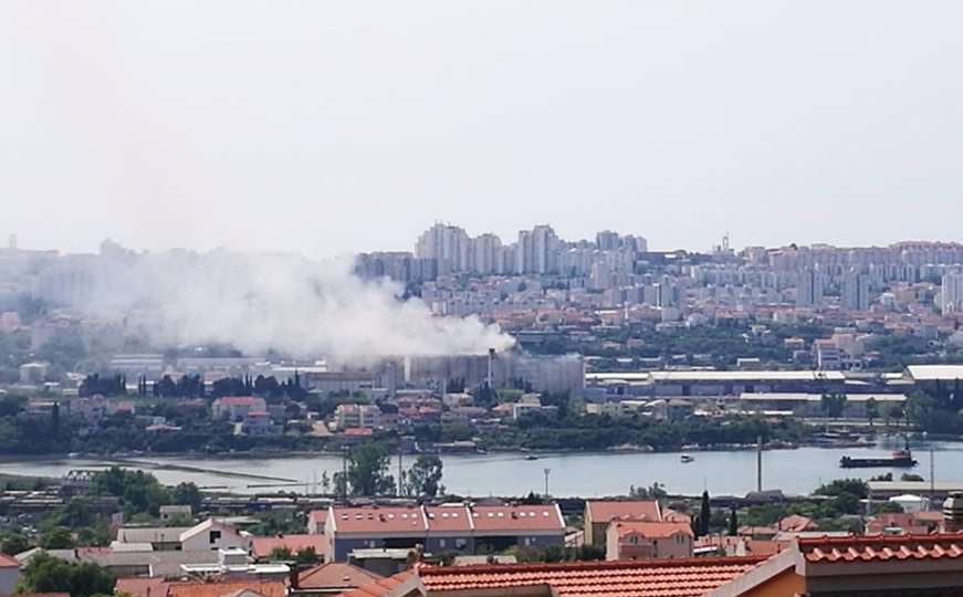 Sve je otišlo u zrak: Pogledajte trenutak eksplozije u Splitu