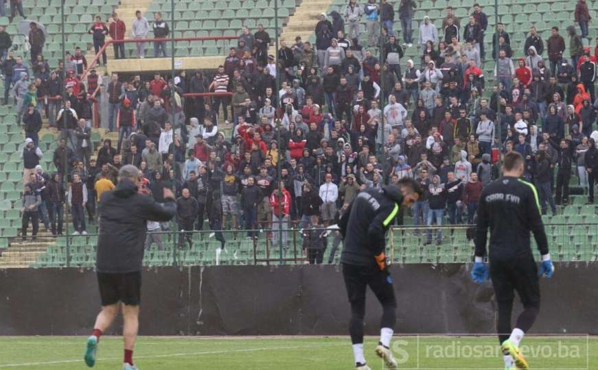 Horde zla pružile podršku igračima na posljednjem treningu pred derbi