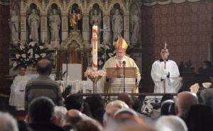 Kardinal Puljić sa uskrsne mise: Moramo dići glas da zaustavimo mržnju i rat