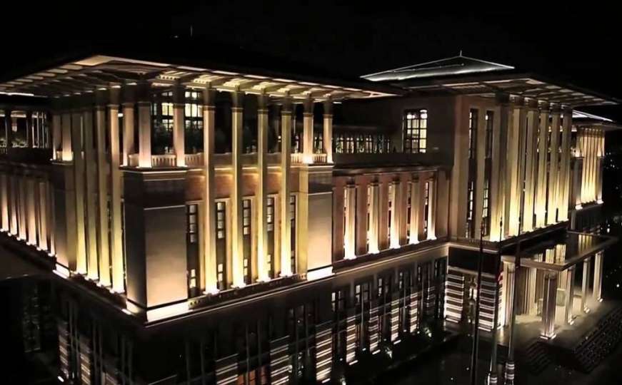 Ak Saray: Pogledajte palaču u kojoj živi Erdogan