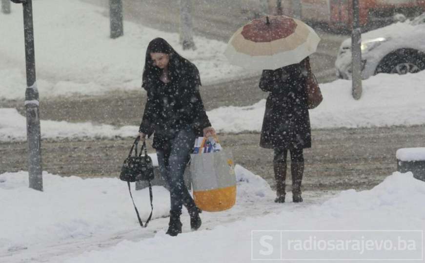 FHMZ objavio prognozu za naredne dane: Snijeg i minusi
