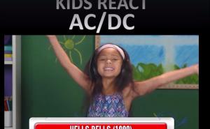 Pogledajte kako djeca reagiraju na hitove benda AC/DC