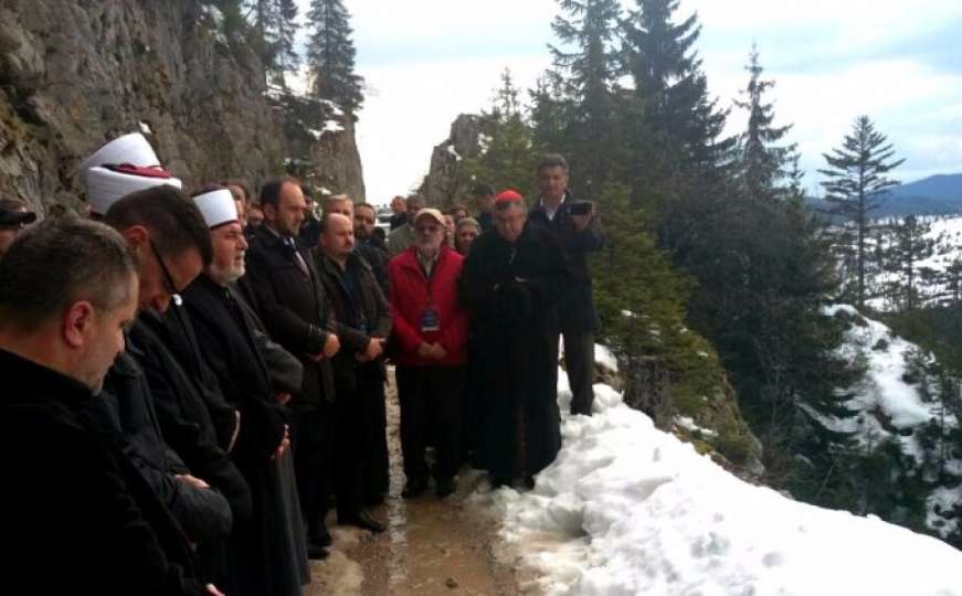 Vjerski lideri zajedno na mjestima stradanja Bošnjaka, Hrvata, Srba i Jevreja